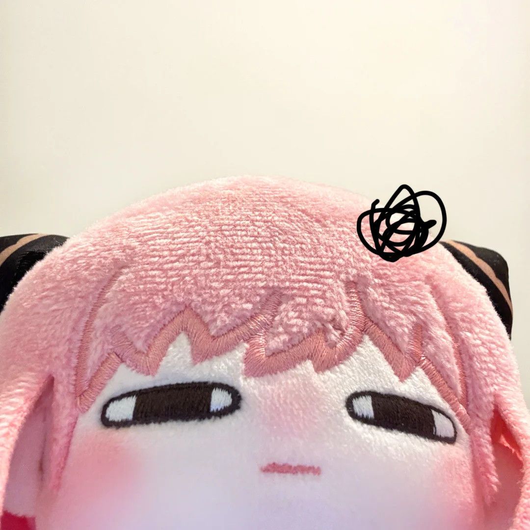 间谍过家家阿尼亚属性10cm海星体棉花娃娃可爱二次元动漫玩偶公仔 - 图2