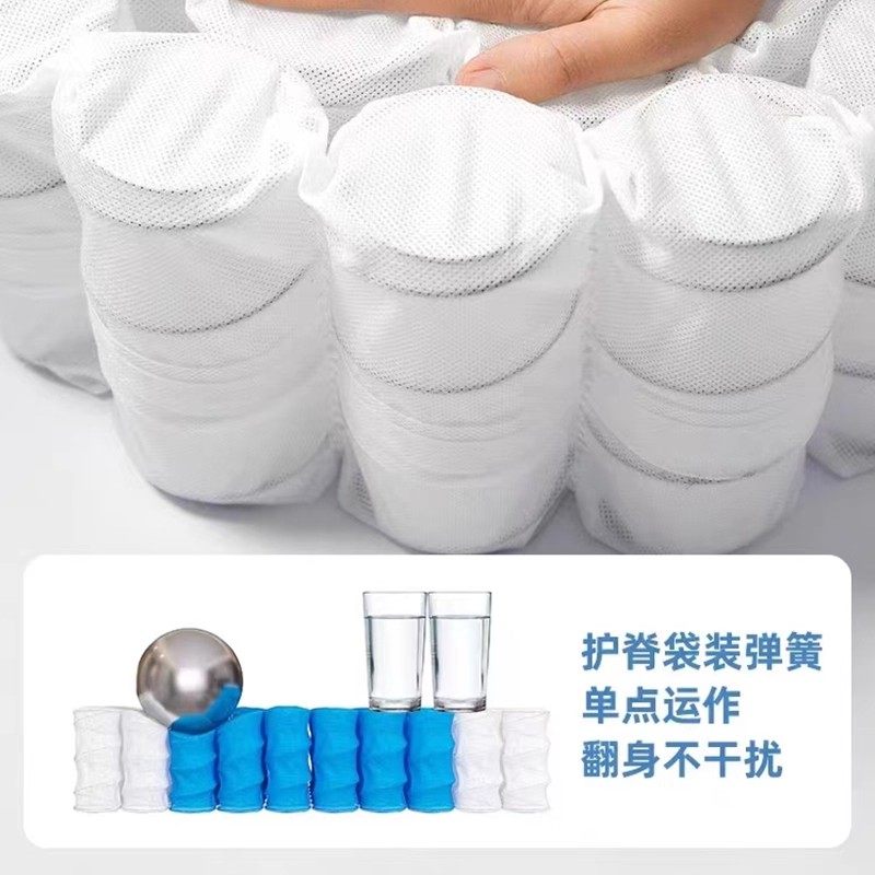 亚朵素翼床垫席梦思软硬两用乳胶椰棕经济家用卧室独立袋弹簧床垫,淘宝优惠券,粉丝福利购,淘宝优惠卷