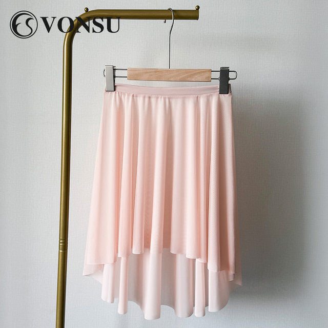Fanshu ballet practice uniform short skirt gauze skirt