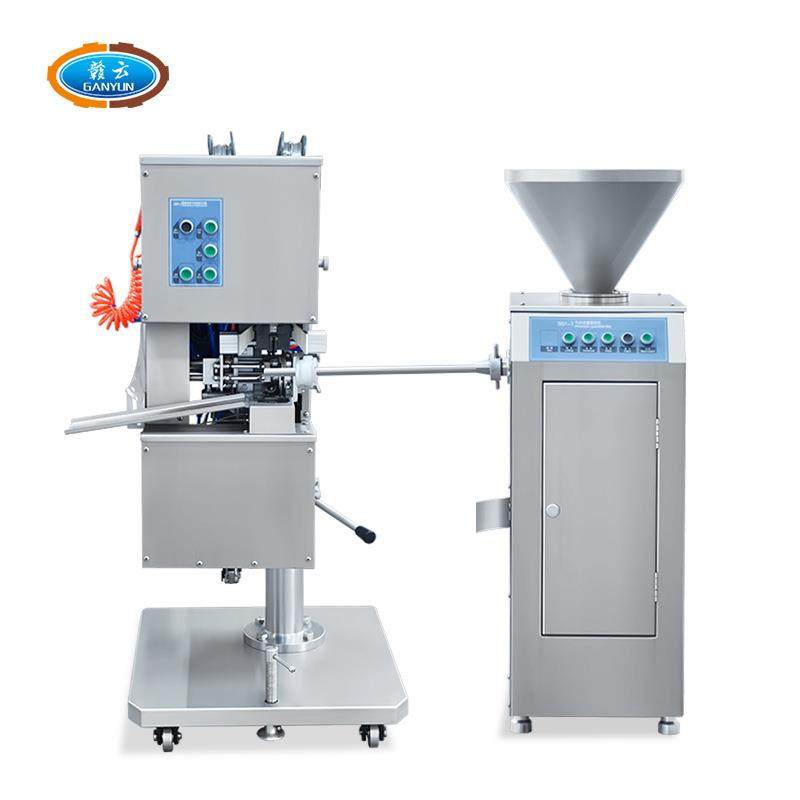 全自动火腿肠灌肠机气动灌肠打扣一体机门店做伙腿肠全套机器,淘宝优惠券,粉丝福利购,淘宝优惠卷