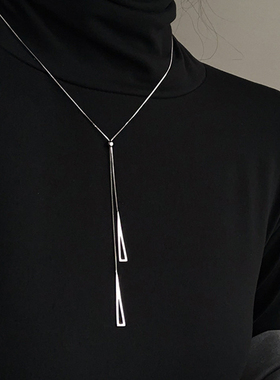 38节礼物送女朋友毛衣链时尚项链衣服挂坠长款套装挂坠配饰挂件