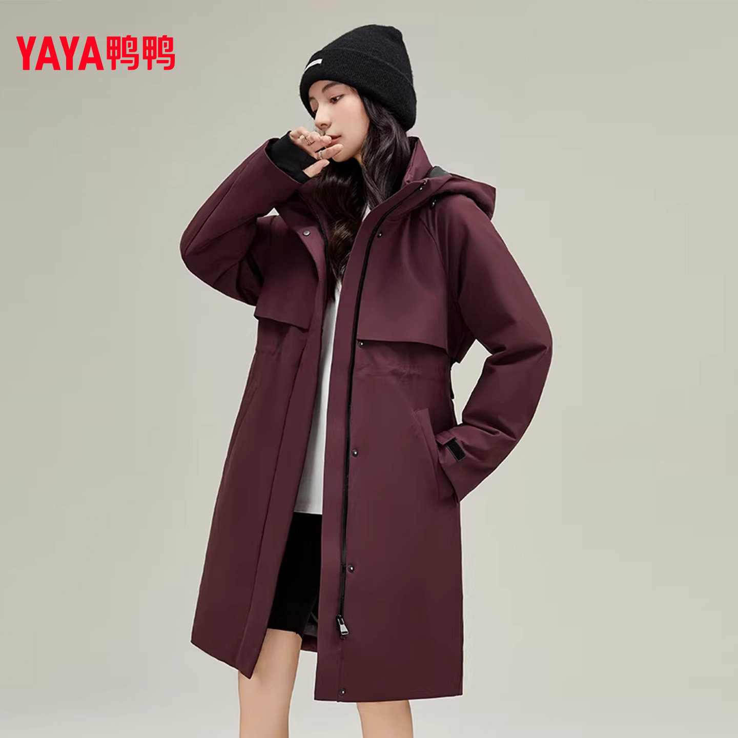 羽绒服女2025新款冬长款羽绒服男女情侣新款冬季加厚外套专柜同款