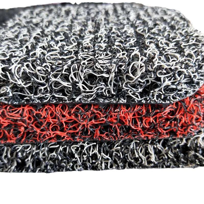 12mm订底汽车脚垫双色地垫拉丝地垫加工 - 图3