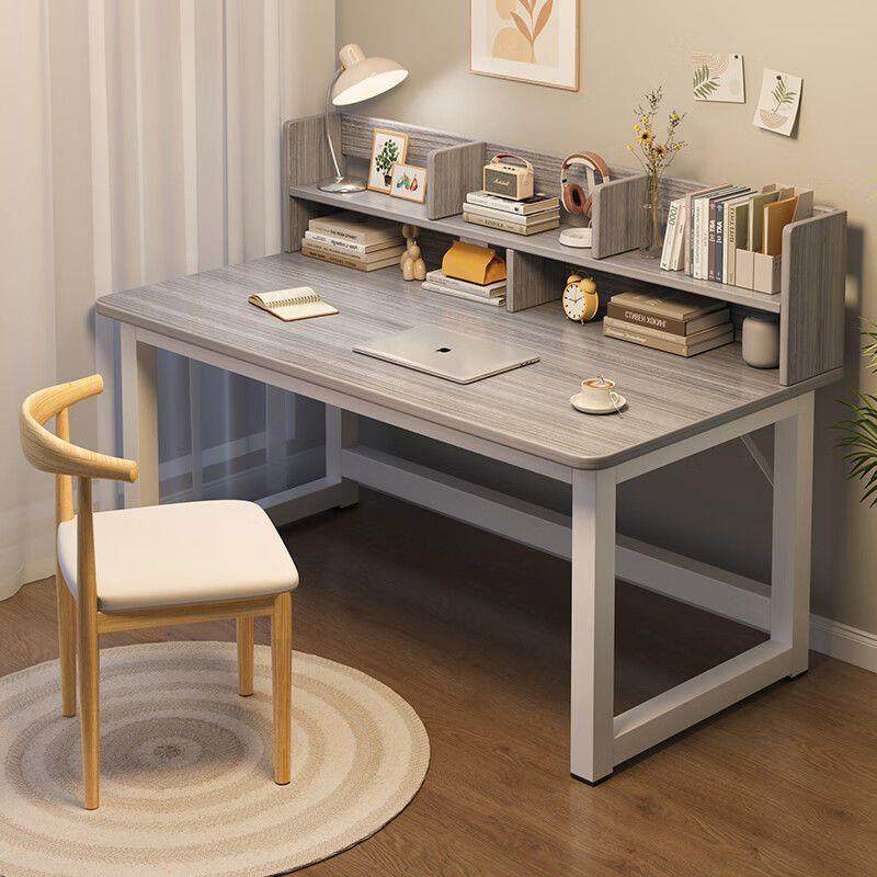 学生写字学习桌出租屋台式电脑桌书桌书架一体桌子卧室家用小户型,淘宝优惠券,粉丝福利购,淘宝优惠卷