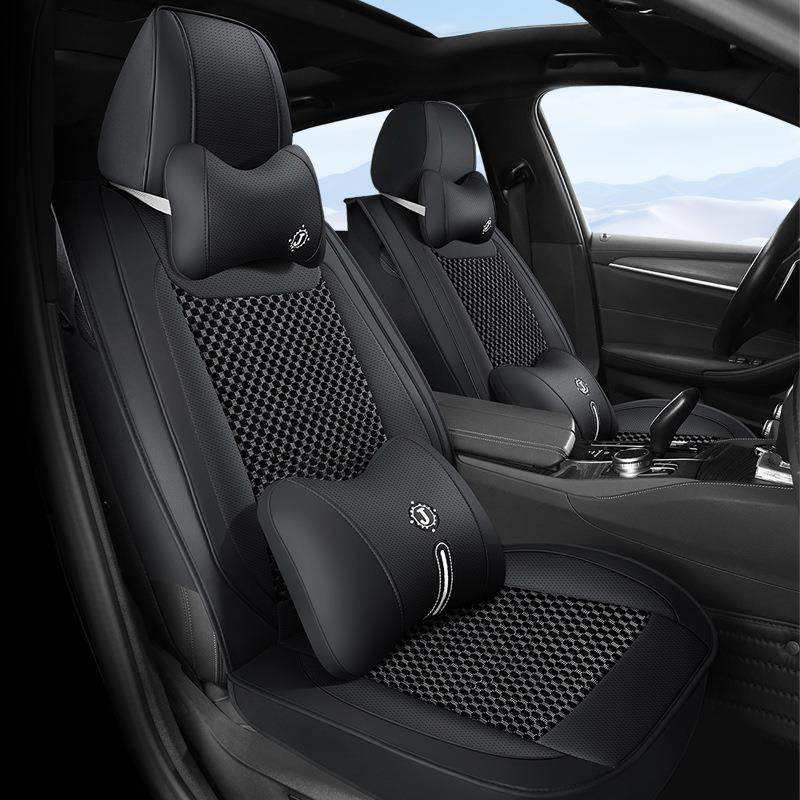 网红汽车坐垫25款秋天坐套四季通用专用座椅套全包夏季冰丝座垫,淘宝优惠券,粉丝福利购,淘宝优惠卷