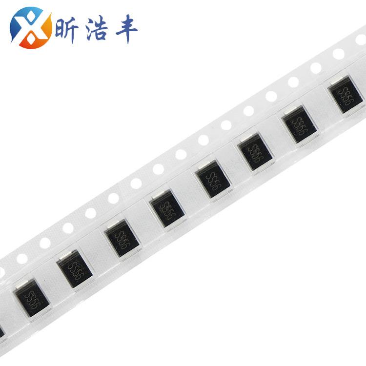 直销SS56SR560贴片SMB2A3A和5A肖特基二极管DO-214AA封装 - 图2