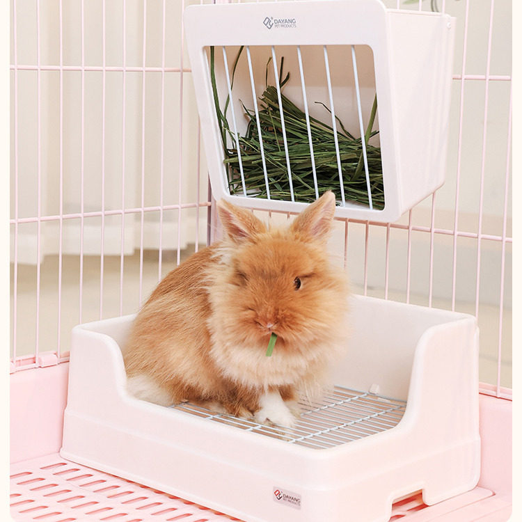 达洋直营 兔笼配件箱兔子用品兔厕所兔草架兔玩具陶瓷食盆套餐,淘宝优惠券,粉丝福利购,淘宝优惠卷