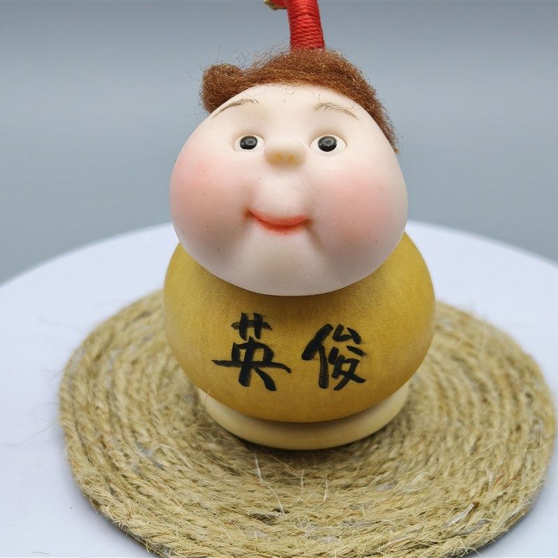 葫芦娃娃摆件挂件软陶手工人偶礼物文玩文创,淘宝优惠券,粉丝福利购,淘宝优惠卷
