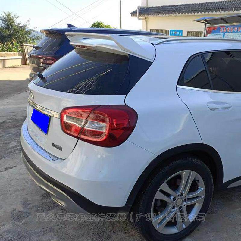 适用15-19款奔驰GLA尾翼GLA200220260尾翼改装定风扰流板碳纤纹,淘宝优惠券,粉丝福利购,淘宝优惠卷