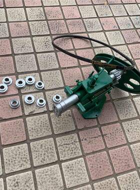 手摇弯头起线机小型手动压边机多功能起缝机制作烟筒折边机