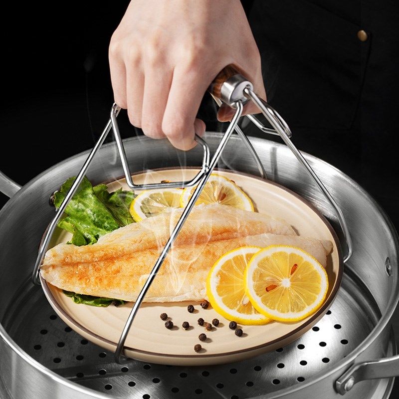 防烫夹取碗夹盘子夹隔热碗碟夹子木防滑夹蒸菜提盘,淘宝优惠券,粉丝福利购,淘宝优惠卷