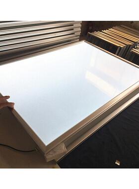 发光LED超薄灯箱翻盖式灯箱单面挂墙广告牌室内广告超薄灯箱