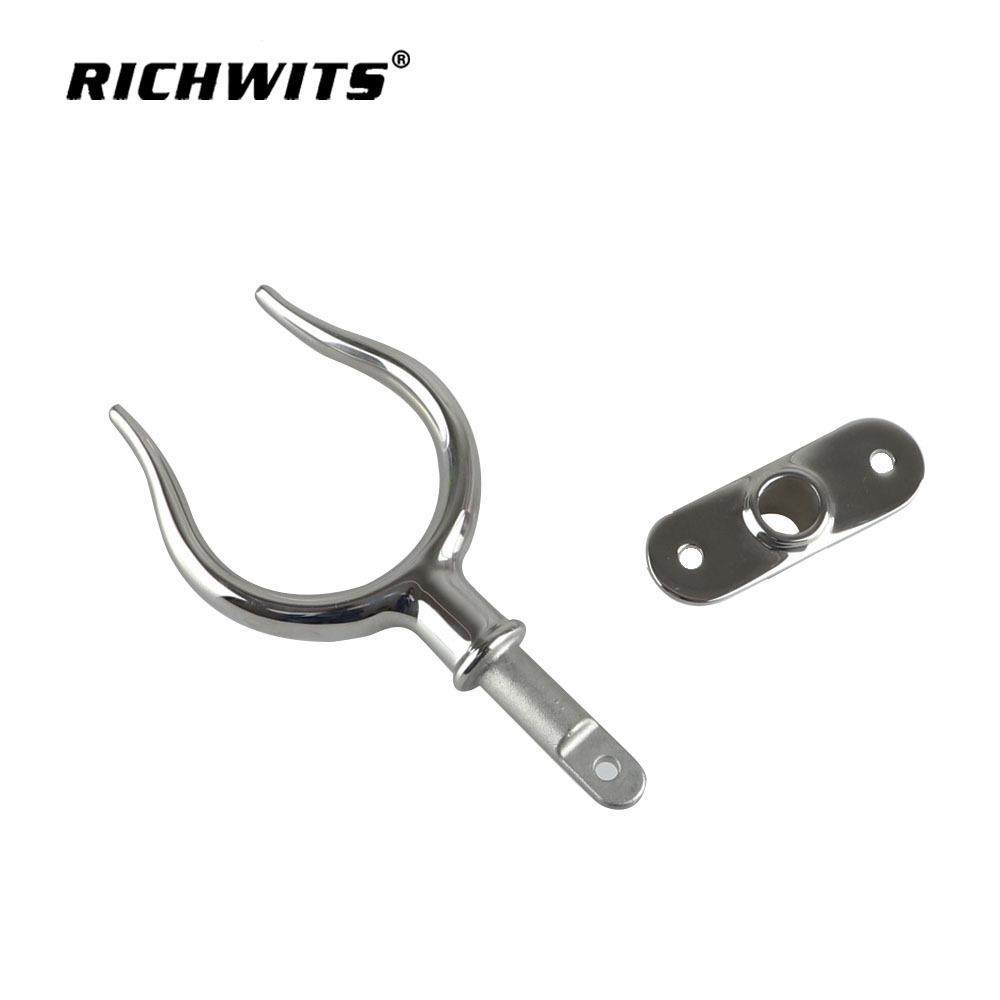 RICHWITS不锈钢316桨叉救生艇桨叉船桨配件划桨座艇筏桨叉,淘宝优惠券,粉丝福利购,淘宝优惠卷
