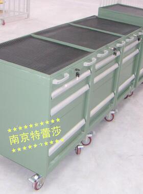 工具车重型工具柜铁皮柜工业级五金汽修工厂间洞洞板储物柜