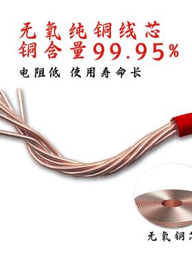 国标家用BVBVR1.52.5平方单芯珠江铜芯电线阻燃家装永壹牌