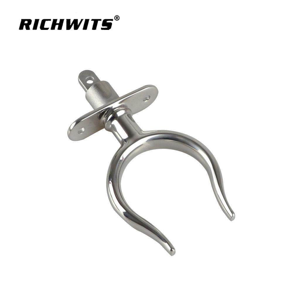 RICHWITS不锈钢316桨叉救生艇桨叉船桨配件划桨座艇筏桨叉,淘宝优惠券,粉丝福利购,淘宝优惠卷