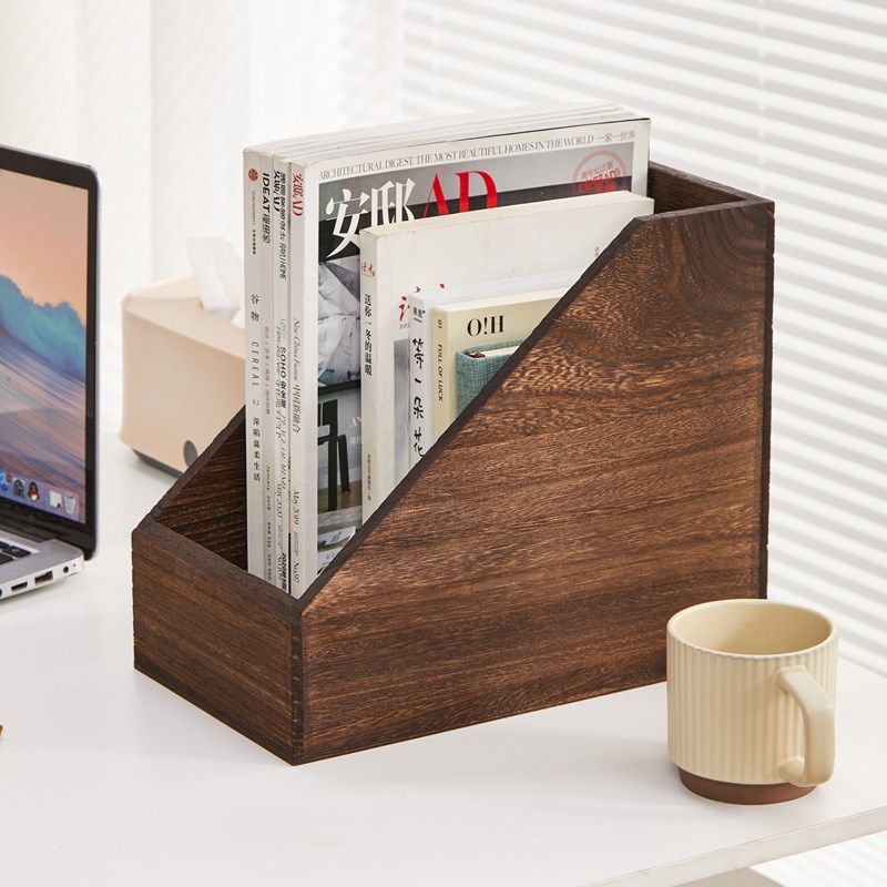 烧桐木家用收纳储物架实木桌面文件资料架学生宿舍桌上书架,淘宝优惠券,粉丝福利购,淘宝优惠卷