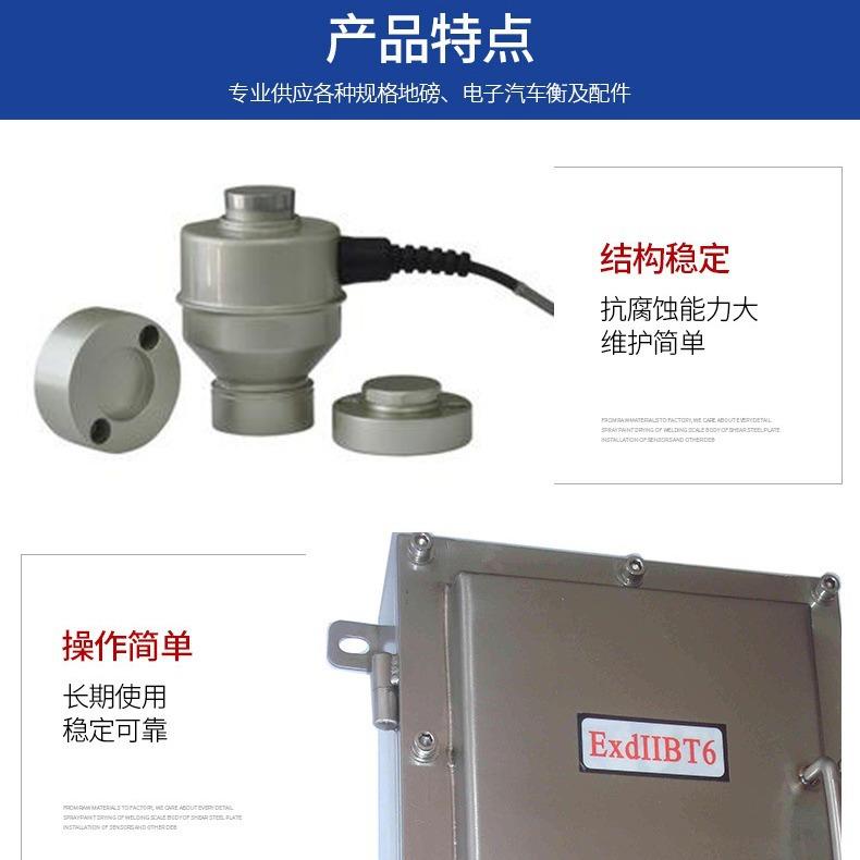 带双斜坡小地磅5吨不锈钢地上衡单层5000kg电子平台秤 - 图3