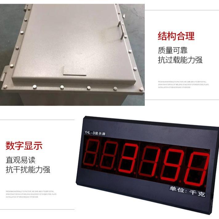带双斜坡小地磅5吨不锈钢地上衡单层5000kg电子平台秤 - 图2