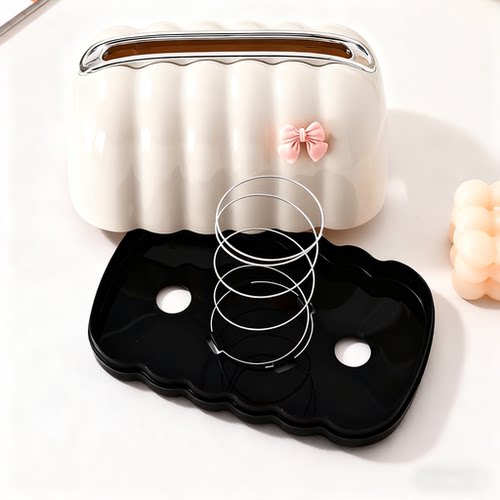 纸巾盒客厅高档轻奢抽纸盒家用茶几摆件创意纸抽盒车载车内高级感 - 图1