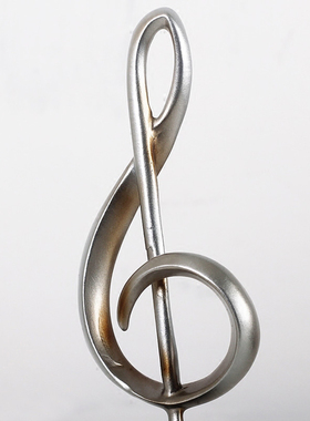 现简约音乐符号小摆件 家居客厅书房钢琴装饰品软装配饰摆设