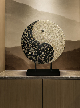 新中式风格家具电视柜摆件中国风玄关样板间家居装饰品