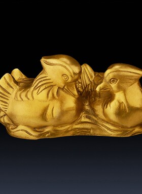 鸳鸯摆件一对 婚房婚礼礼品 结婚祝福用品家居卧室床头装饰品