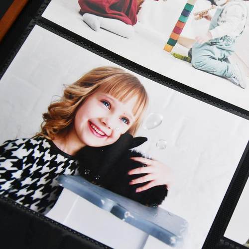 相册5寸装家庭6寸大容量插页式五寸照片影集相册本纪念册宝宝相簿 - 图0