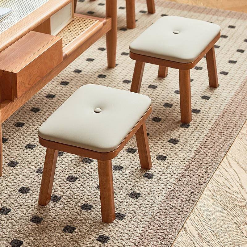 实木小凳子家用小板凳客厅多功能木凳沙发凳垫脚凳软包矮凳换熙唐 - 图2