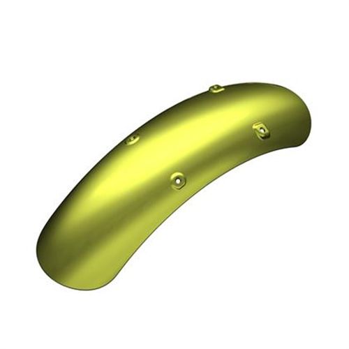 启典KD150C小复古摩托车原厂前挡泥板前水板泥瓦左右装饰罩配件 - 图1