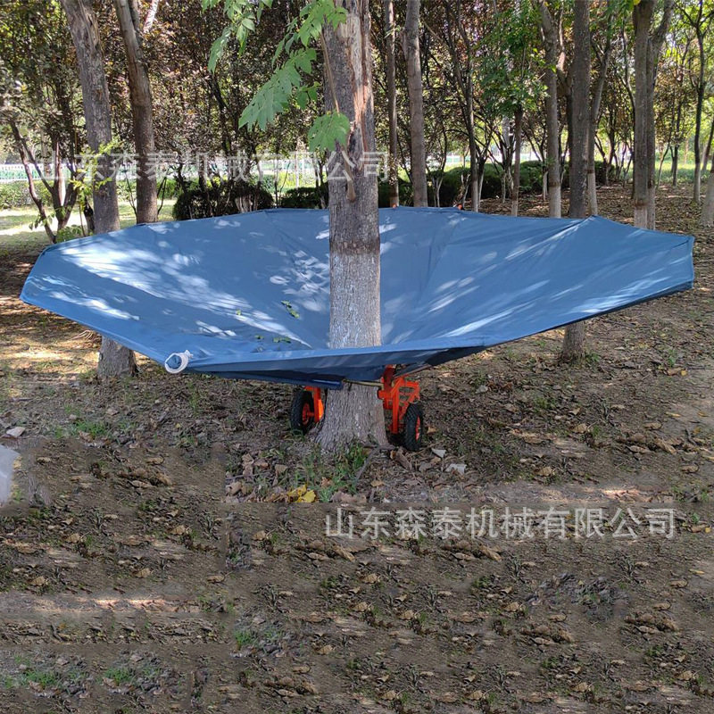 手动折叠集果网 包围树干果实采摘收集伞 配套液压振动摇果机,淘宝优惠券,粉丝福利购,淘宝优惠卷