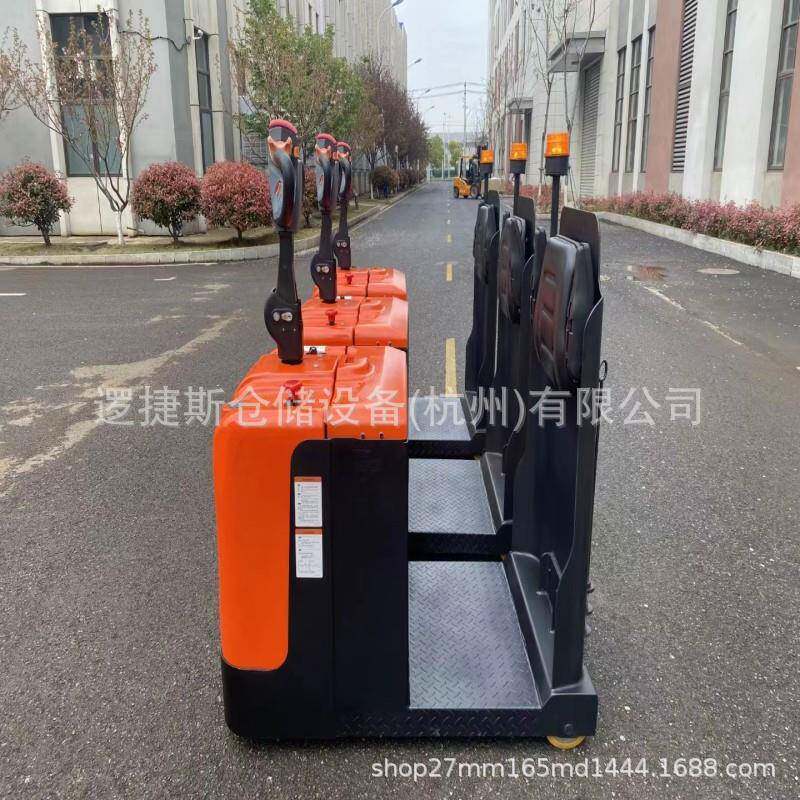 全电动站驾式牵引车3吨电子转向拖车拖头机场仓库搬运车 - 图2