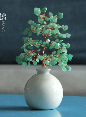 粉黄紫天然摆件送礼物原石家居饰品办公桌面玄关同事