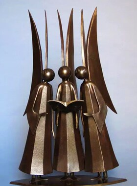 抽铸观物雕塑定制象铜母子情孩子雕像户外公园小区景人艺术品摆件