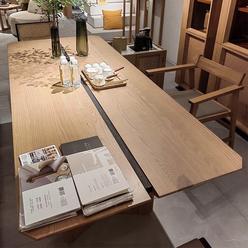 餐桌茶桌一体两用家用全实木日式奶油系茶几餐桌两用二合一书桌,淘宝优惠券,粉丝福利购,淘宝优惠卷