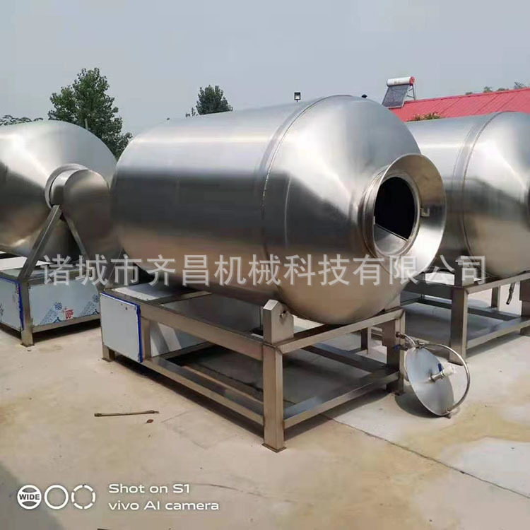 牛排鸡腿真空腌制设备 可变频肉类滚揉机器 食品调味品混合入味机,淘宝优惠券,粉丝福利购,淘宝优惠卷