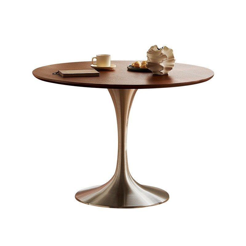 中古风小圆桌家用圆餐桌小户型饭桌网红复古洽谈桌椅组合,淘宝优惠券,粉丝福利购,淘宝优惠卷