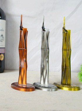 世界高楼吉隆坡新地标建筑金属默迪卡118大厦模型摆件旅游纪念品