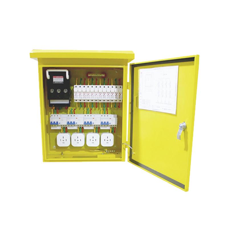 成套配电箱二级三级配电柜3+3楼层箱配电箱工业插座箱工地施工箱 - 图2