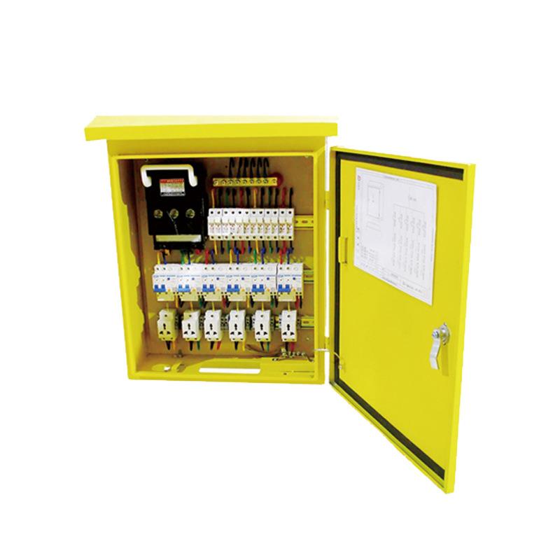 成套配电箱二级三级配电柜3+3楼层箱配电箱工业插座箱工地施工箱 - 图1