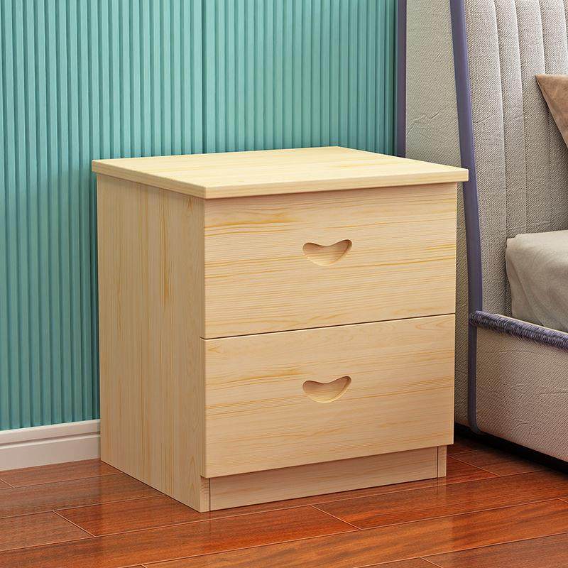 松木床头柜床边柜储物柜实木床头柜家具收纳柜卧室家具小柜子,淘宝优惠券,粉丝福利购,淘宝优惠卷