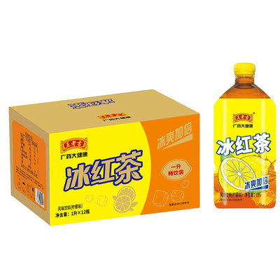 王老吉茶饮料1L*12瓶整箱