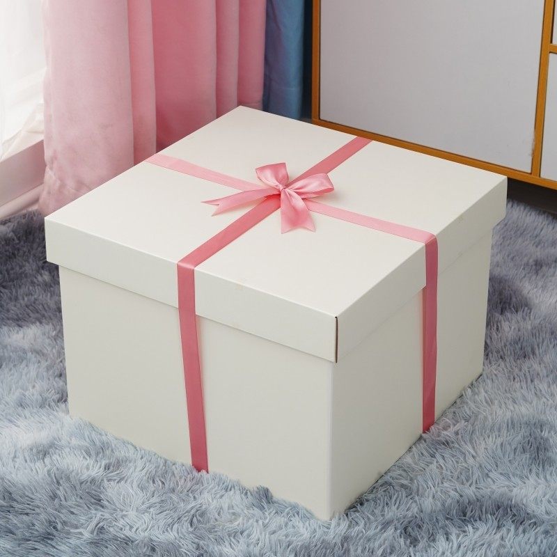 超大礼物盒大号礼品盒空盒仪式感白色装盒送女友惊喜盒,淘宝优惠券,粉丝福利购,淘宝优惠卷
