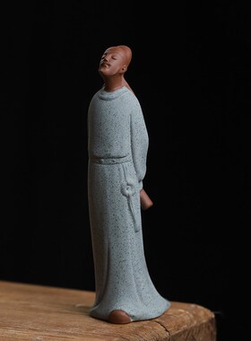 人身摆盘中海创意刺物诗仙李白艺术摆件餐厅酒店式鲜姿造装饰品