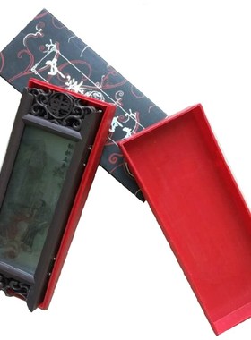 梅兰竹菊仿古小屏风家居桌面摆件送老外中国特色礼物