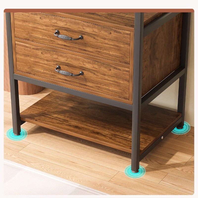 Clothes rack floor-standing home perforated board open wardrobe bedroom walk-in clothes rack with dust-proof curtain wardrobe