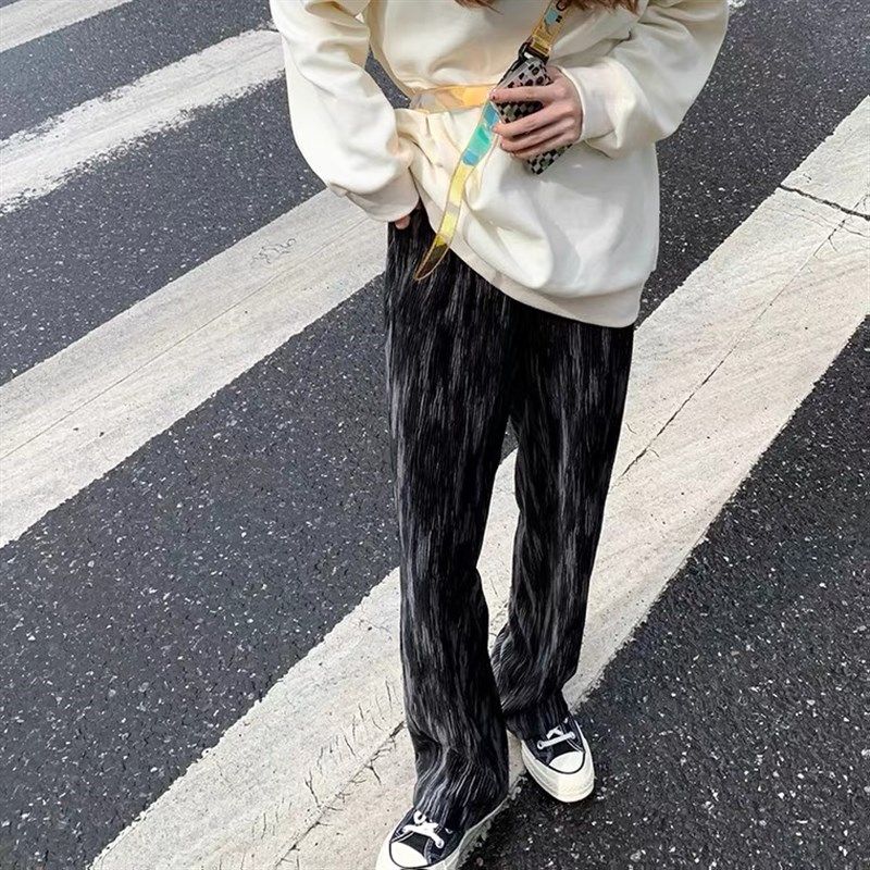 小个子孕妇裤夏季冰丝新款阔腿裤150压褶时尚显瘦直筒长裤拖地裤,淘宝优惠券,粉丝福利购,淘宝优惠卷