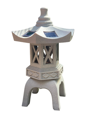 户外复古庭院太阳能装饰灯 摆件景观花园 布置阳台造景创意别墅