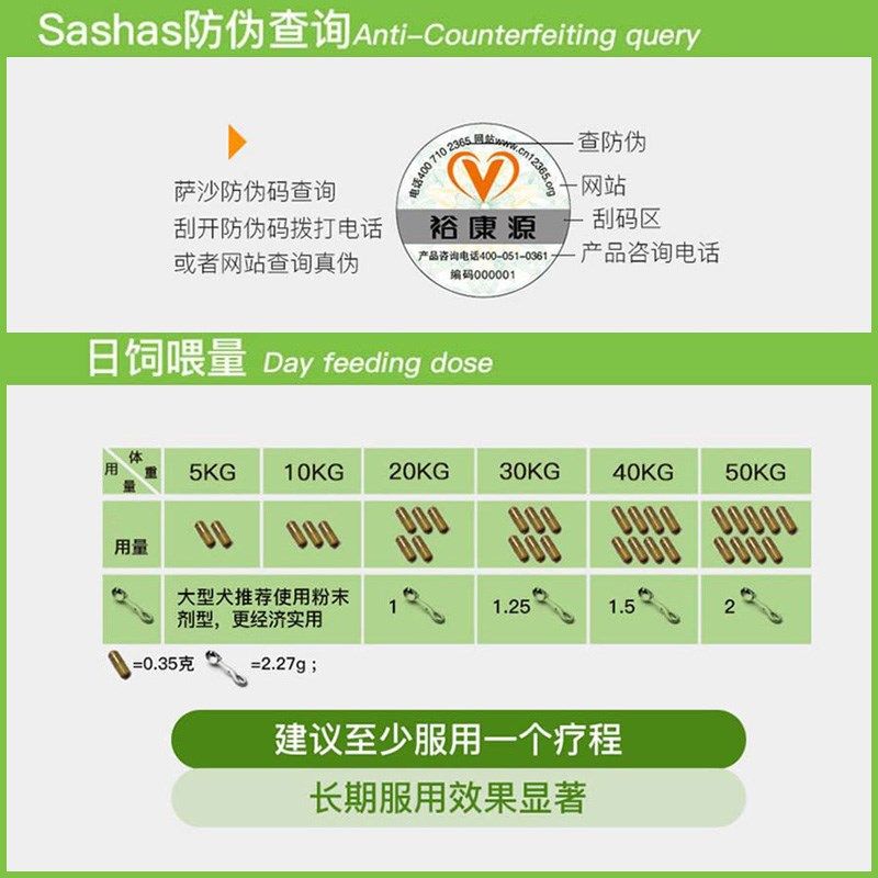 Sashas软骨素关节灵钙片补钙宠物狗猫c关节粉0粒,淘宝优惠券,粉丝福利购,淘宝优惠卷