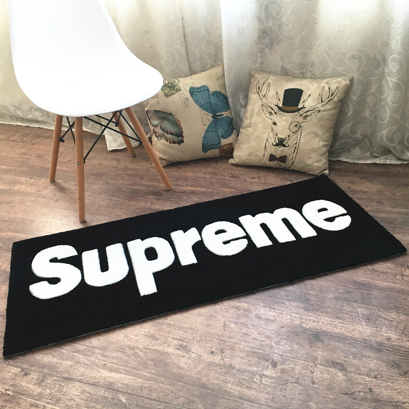 简约字母长条地毯客厅卧室飘窗毯床边毯门垫加厚定制网红潮牌,淘宝优惠券,粉丝福利购,淘宝优惠卷